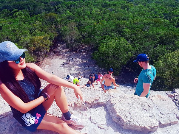 ▲▼墨西哥COBA瑪雅金字塔。（圖／Lowei 醫起美旅活提供，請勿任意翻攝以免侵權）